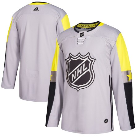 Camisola 2018 NHL All-Star Metro Division Blank Adidas Cinza Authentic - Homem